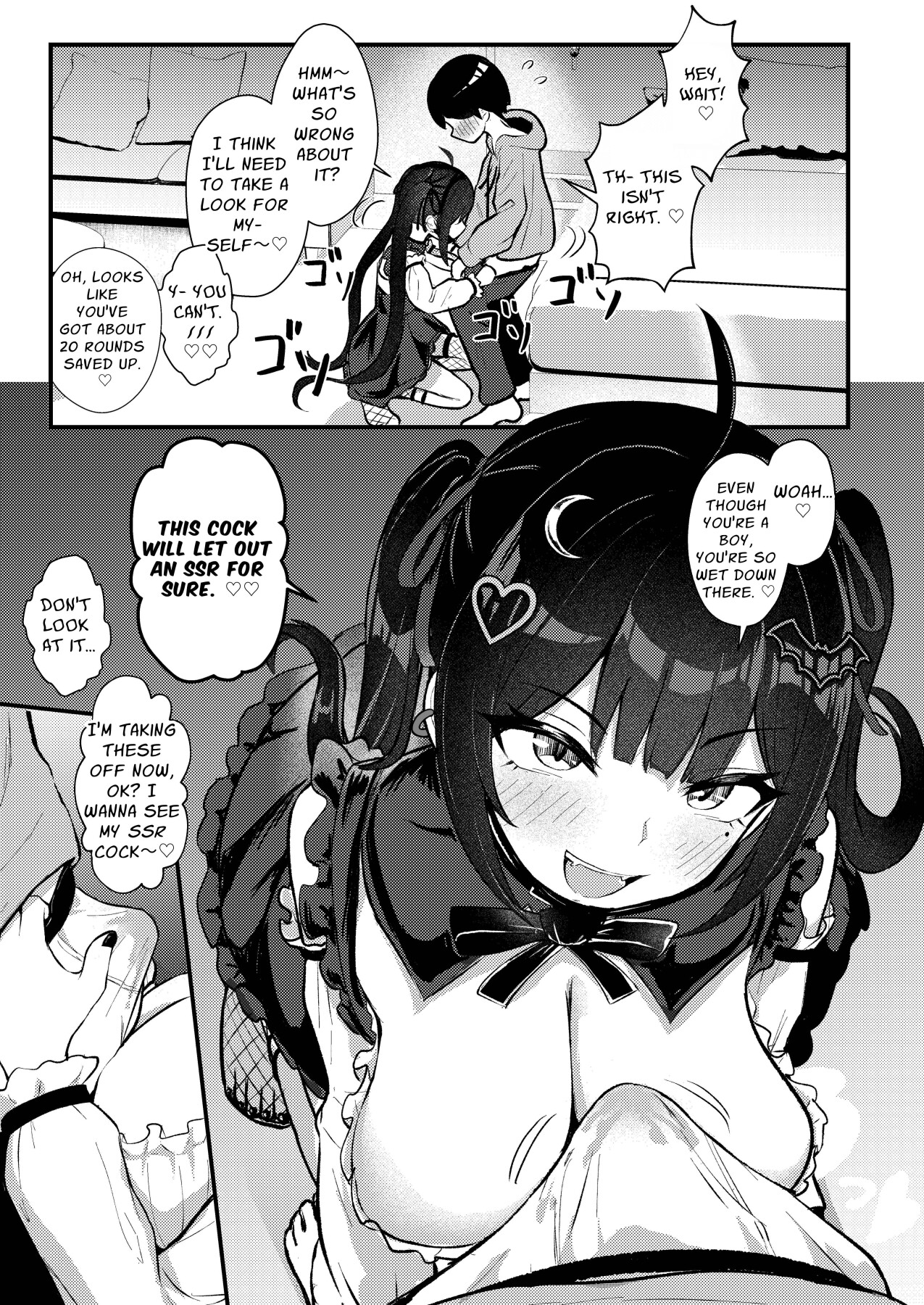 Hentai Manga Comic-The Story Of A Corrupted Virgin Who Went To A Succubus's Offline Meeting And Ended Up Proposing With His Penis-Read-21